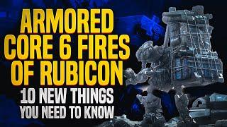 Armored Core 6 Fires of Rubicon – 10 FAJNYCH SZCZEGÓŁÓW, których możesz nie znać