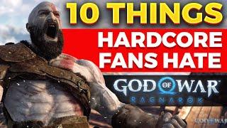 10 rzeczy, których fani hardcore'u nienawidzą w God of War Ragnarok