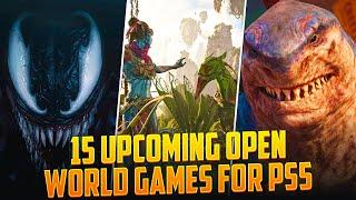 15 nadchodzących NOWYCH gier OPEN WORLD na PS5 (w tym 2023 r. i później)