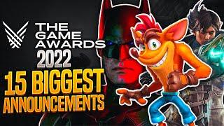 15 NAJWIĘKSZYCH ogłoszeń The Game Awards 2022