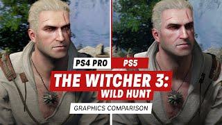 Porównanie grafiki Wiedźmin 3 Complete Edition: PS4 Pro vs. PS5