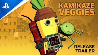 Kamikaze Veggies – zwiastun premiery |  Gry na PS5 i PS4