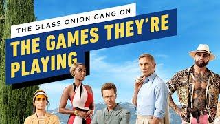 W jakie gry gra Glass Onion: A Knives Out Mystery Gang?