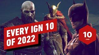 Każdy IGN 10 w 2022 roku