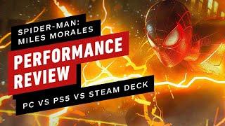Spider-Man: Miles Morales PC vs PS5 vs Steam Recenzja wydajności Deck
