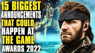 15 NAJWIĘKSZYCH ogłoszeń, które mogą się wydarzyć podczas The Game Awards 2022