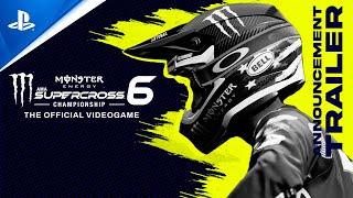 Monster Energy Supercross – oficjalna gra wideo 6 – zwiastun zapowiadający |  Gry na PS5 i PS4