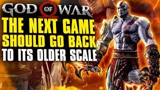 NASTĘPNA gra God of War powinna wrócić do swojej starszej skali