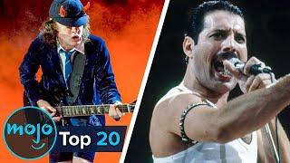 Top 20 największych zespołów rockowych