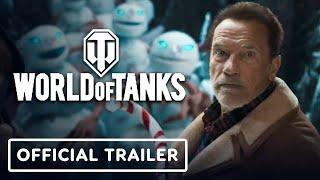 World of Tanks – Oficjalny zwiastun operacji świątecznych 2023 (Arnold Schwarzenegger i Milla Jovovich)