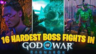 16 NAJTRUDNIEJSZYCH bossów w God of War Ragnarok
