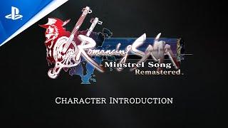 Romancing SaGa -Minstrel Song- Remastered - Zwiastun postaci |  Gry na PS5 i PS4