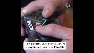 Kontroler Xbox z ekranem OLED #xbox #ces2023 #tech #gaming #szorty