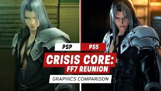 Crisis Core: Final Fantasy VII Reunion Porównanie grafiki – 2007 vs. 2022
