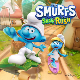 Smurf Skate Rush (Smerfy na Deskorolce)